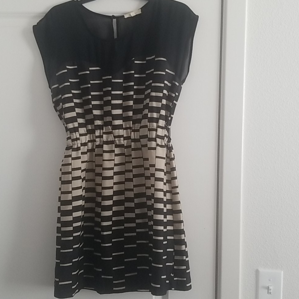 Sweet Rain Geometric Dress